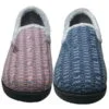 Zapatilla cerrada copete de chica PlumaFlex 38/40 Rosa 35/42 Jeans 12284 - Imagen 2