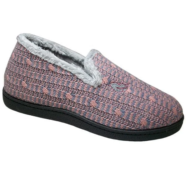 Zapatilla cerrada copete de chica PlumaFlex 38/40 Rosa 35/42 Jeans 12284 - Imagen 3