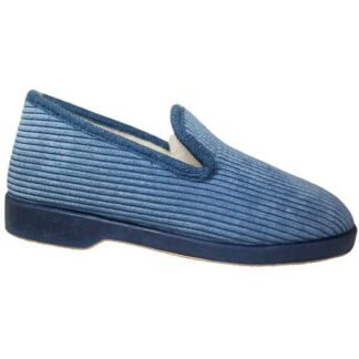 Zapatilla cerrada de pana, forrada y piso planchuela Segura® Jeans 1552