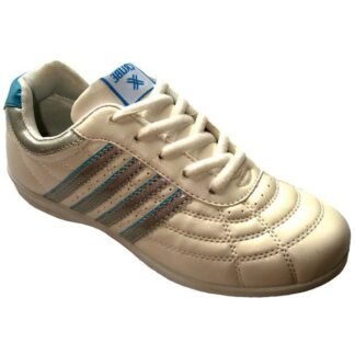 Zapatillas deportivas Señora en color Blanco/celeste Tallas 35/41 Modelo 176