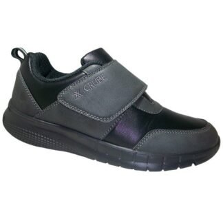 Deportivos caballero de velcro 40 al 45 Negro 2176