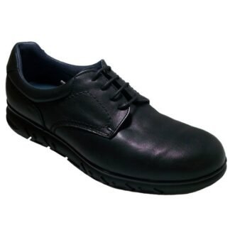 Trossman Blucher Nobuck Negro Otoño | Zapato Hombre
