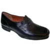 Zapato piel - forro y planta piel - ancho especial y piso goma España 39/46 Negro 4157 - Imagen 2