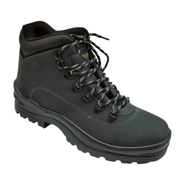 Botas Aníbal® Nobuck Suela Tacos Mod. 450 Gris Marrón - Imagen 4