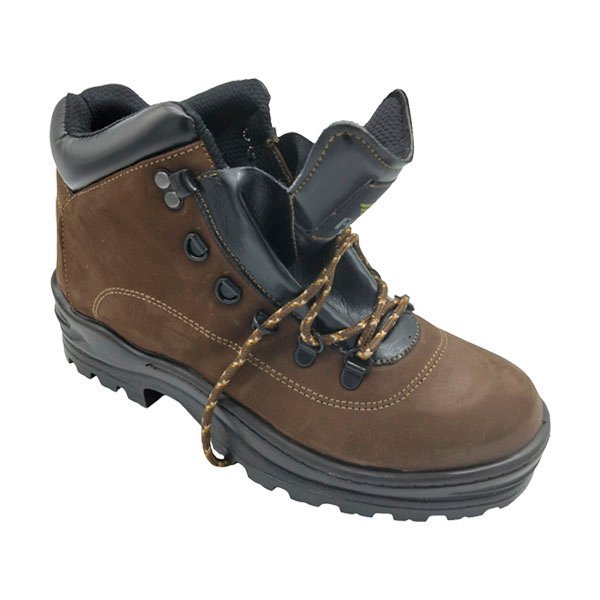 Botas Aníbal® Nobuck Suela Tacos Mod. 450 Gris Marrón - Imagen 7