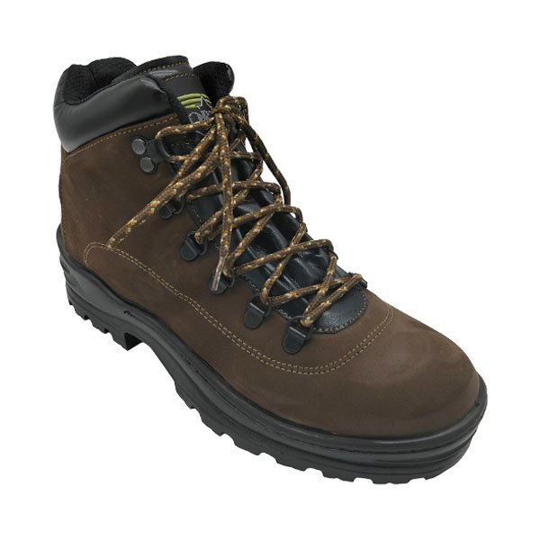 Botas Aníbal® Nobuck Suela Tacos Mod. 450 Gris Marrón - Imagen 3