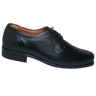 Delemier Derby Piel Negro Cosido | Zapato Hombre España