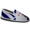 Zapatilla equipo de fútbol con elásticos y piso ligero ANDOFLEX 35/46 Blanco (Real Madrid) 5914 - Imagen 2