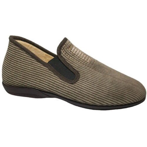 Zapatilla Casa Hombre Marrón Segura® Suela Gruesa | Invierno