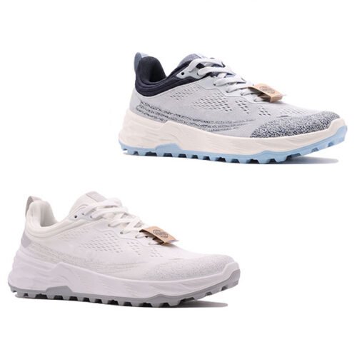 Deportivos Aníbal con piso de doble densidad ultraligeros con piso de agarre de tacos "Especial Alta Montaña" Blanco Celeste