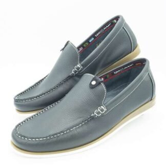 Zapatos de piel marino Trossman 20215